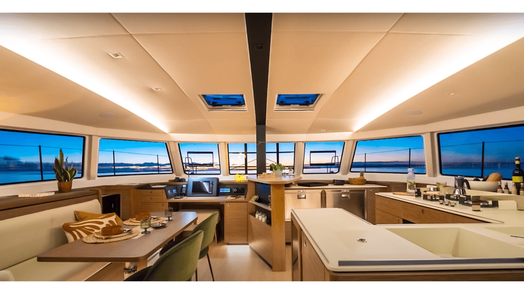 Nautitech 48 Open Webseries - Interior Design