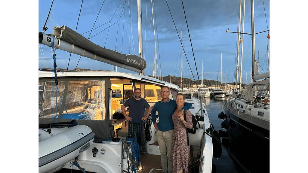 Nautitech 44 Open owner clocks 18knts on maiden voyage