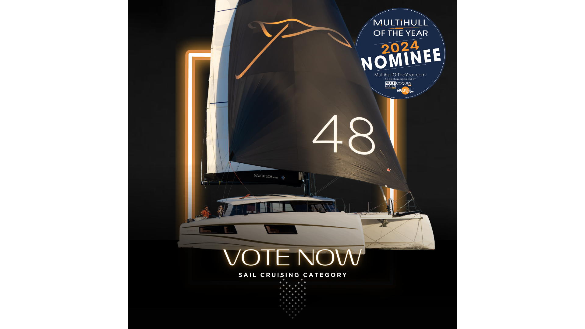 Nautitech 48 Open Multihull of the Year - Vote Now!