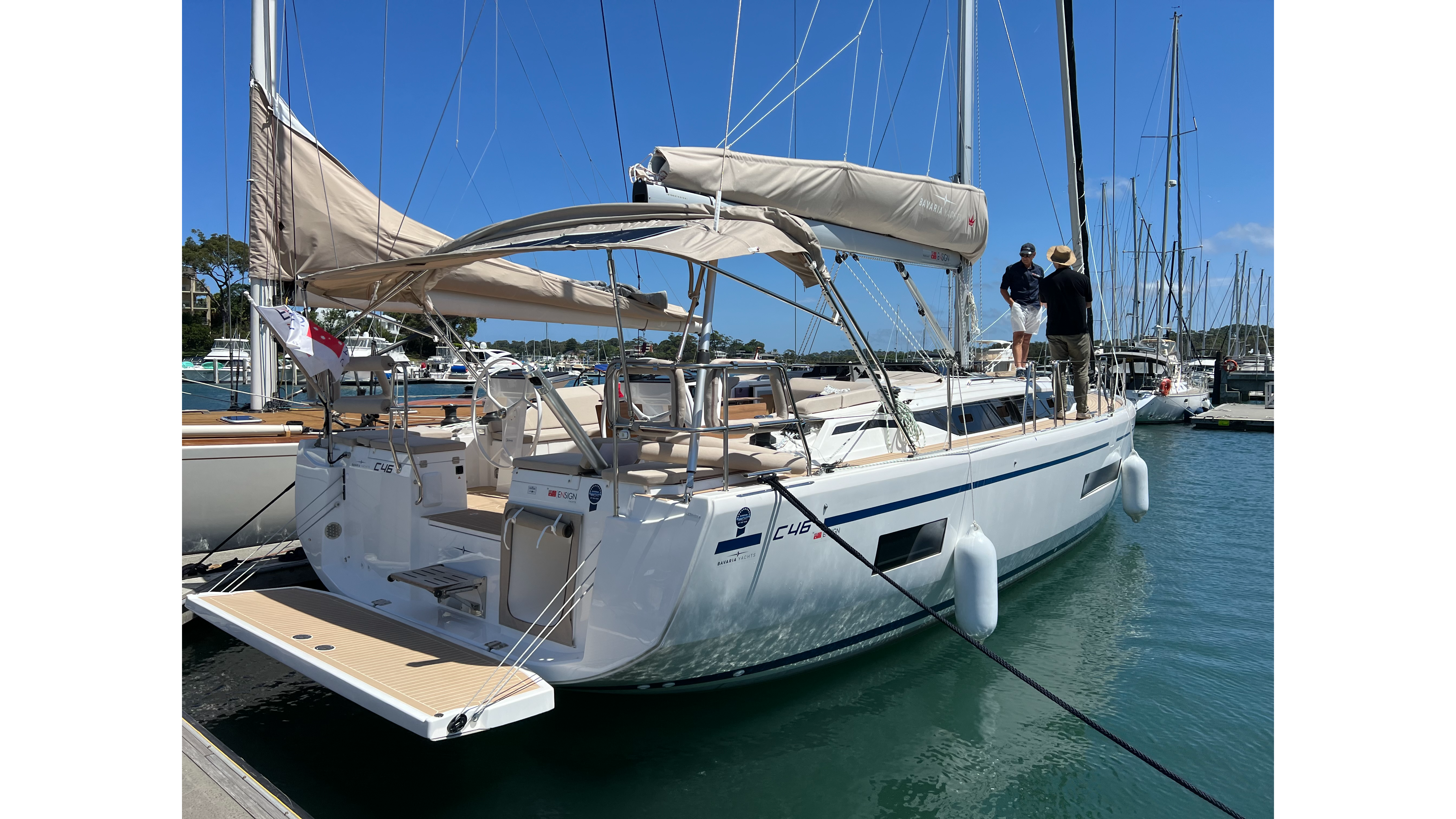 Bavaria C46 Impresses on Test Sail